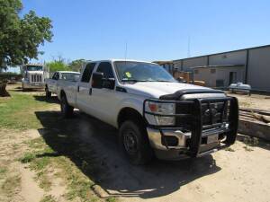 2013 Ford F 250 Pickup Truck, Crew Cab, 4X4, Tool Box, VIN