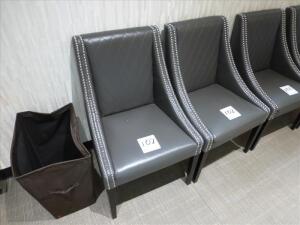 (2) high back chairs