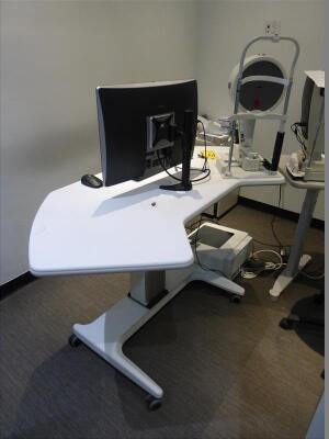 K2 Tables adjustable ophthalmic table, model K2-110C (SUBJECT TO CONFIRMATION) (table only, contents sold separately)