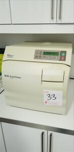 Ritter AutoClave sterilizer, model M9D, s/n V972390