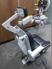 S40ptik combo chair/stand, model 2000 CD, s/n 204-2000-187 w/ slit lamp arm and refractor arm - 5