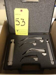 ADC stainless steel series Laryngoscope blade set