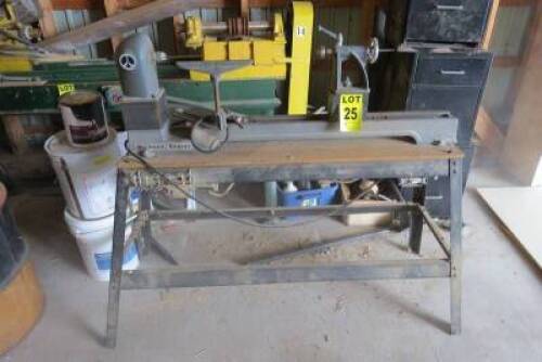 ROCKWELL/BEAVER Tour a bois, M/N. 3400, S/N 271767// ROCKEWELL/BEAVER Lathe M/N. 3400, S/N 271767