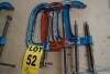 (4) RECORD 6inch C-clamps