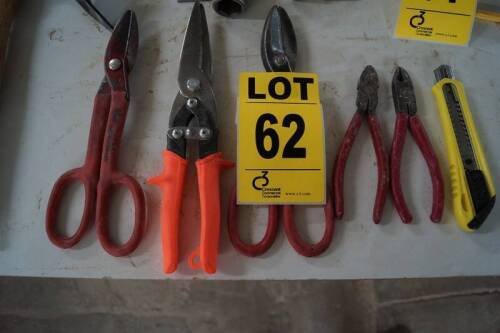 (3) Assorted Tools including WISS M300 Shears
