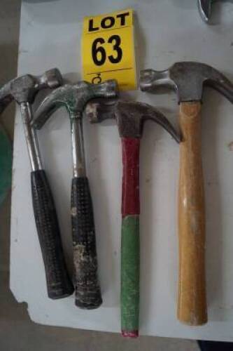 (4) JOBMATE Hammers
