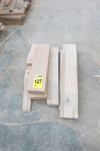Various cuts of wood including work in progress