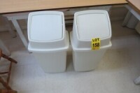 (2) Garbage cans