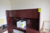 "U" shape desk with hutch - 2