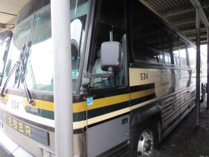 1997 MCI 102-DL 3 Charter Bus, VIN IM8PDMTA8VP050045, DD Series 60 Engine, 55 Seats, 1,842,175 Miles (est.), #534 Not Driveable