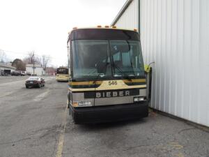 2000 MCI 102-DL 3H Charter Bus, VIN 18MPDMTA4YP052492, DD Series 60 Engine, 55 Seats, 1,404,885 miles (est.) #546 Not Driveable