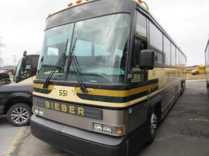 2001 MCI D-4000 H Charter Bus, VIN 1M8PDMPA21P0544113, DD Series 60 Engine, 55 Seats, 1,680,511 Miles (est.), # 551