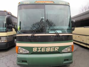 2014 MCI D-4505 H Charter Bus, VIN 1M86DMBA6EP013315, Cummins ISBX Engine, 55 Seats, 451,987 Miles (est.), # 598