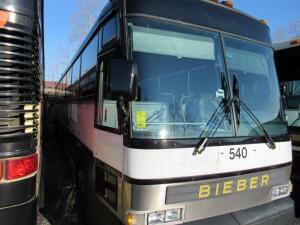 1998 MCI 102-DL3 Charter Bus, VIN 1M8PEMTA44P050884, DD Series 60 Engine, 55 Seats, 1,785,559 Miles (est.), # 540 Not Driveable