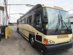 2007 MCI D-4500 H Charter Bus,VIN 1M86DMDAX7P057740, CAT C 13 Engine, 55 Seats, 1,055,849 Miles (est.), # 593
