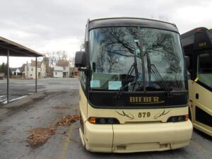 2003 MCI E-4500 Charter Bus, VIN 1M8TRMPA43P062006, DD Series 60 Engine, 54 Seats, 876,483 Miles (est.), # 579 Not Driveable