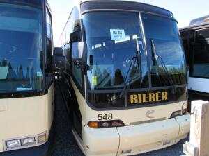2000 MCI 102-EL3H Charter Bus, VIN 1M8TRMPA2YP061007, DD Series Engine, 54 Seats, 840,195 Miles (est.), #548, Located at Shumaker
