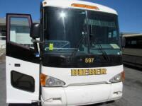 2014 MCI D-4505 H Charter Bus, VIN 1M86DMBA46P013314, Cummins ISBX Engine, 55 Seats, 461,390 Miles (est.)