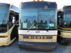 1996 MCI 102-DL3 Charter Bus, VIN 1M8PDMTA6TP048677, DD Series 60 Engine, 55 Seats, 1,839,832 Miles (est.) # 531 Not Driveable, Located at Shumaker