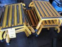 LOT: (9) Saftey Steps