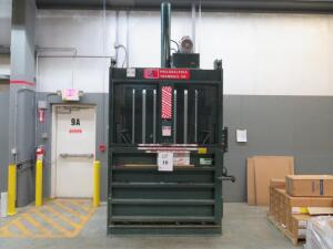 PHILADELPHIA TRAMRAIL VERTICAL BALER MODEL: 2300HD