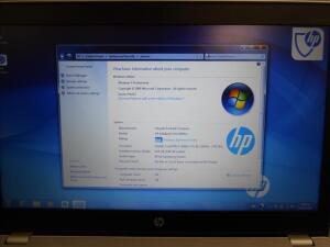 HP Elite Book Folio 9480m, w/ Intel Core i7 Laptop (no power cord)