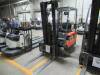 TOYOTA SIT DOWN FORKLIFT 36 VOLTS MODEL 5FBE15 UNIT# RT01