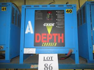 EXIDE DEPTH 36 VOLT BATTERY CHARGER MODEL D3E-18-1050