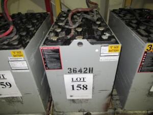 ENERSYS 36 VOLT 1000 A.H. FORKLIFT BATTERY 18 CELL MODEL 125P-17