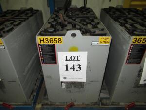 ENERSYS 36 VOLT 1000 A.H. FORKLIFT BATTERY 18 CELL MODEL 125P-17