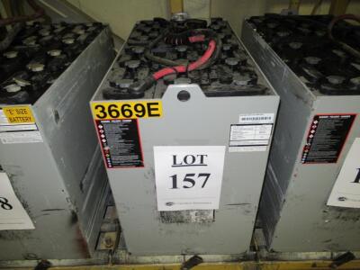 ENERSYS 36 VOLT 1000 A.H. FORKLIFT BATTERY 18 CELL MODEL 125P-17