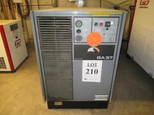 ATLAS COPCO AIR COMPRESSOR MODEL GA37