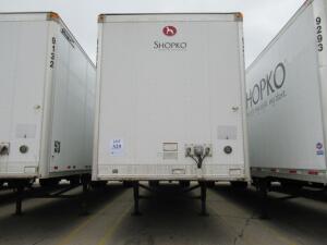 2013 GREAT DANE DRY VAN TRAILER 53' FOOT LONG VIN# 1GRAP0622DK226534 UNIT# 9211 (Please allow 3-4 week delivery. These titles will be Fedexed to the addresses of the registered buyer)