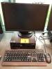 LENOVO THINKCENTRE PC W/INTEL CORE 2 DUO, NEC MULTISYNC EA221WM MONITOR