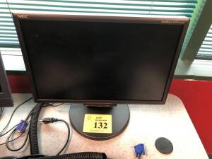 NEC MULTISNYC 195WXM 19" LCD MONITOR INTEGRATED SPEAKERS