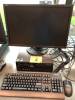 LENOVO THINKCENTRE PC W/INTEL CORE 2 DUO, NEC MULTISYNC EA221WM MONITOR