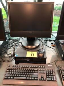 LENOVO THINKCENTRE PC W/INTEL CORE 2 DUO, VIEWSONIC VG1930WM MONITOR