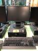 LENOVO THINKCENTRE PC W/INTEL CORE 2 DUO, NEC MULTISYNC LCD 195WXM MONITOR