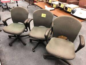 HARTER 3 SWIVEL CHAIRS