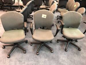 HARTER 3 SWIVEL CHAIRS