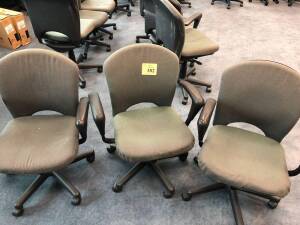 HARTER 3 SWIVEL CHAIRS