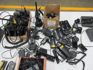 (LOT) ASST'D CIPHER LAB BARCODE SCANNERS, HYTERA RADIOS AND CAMERAS