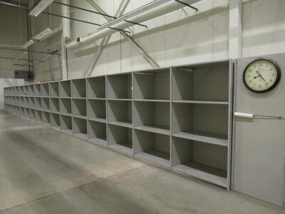 (55) SECTIONS OF SHELVING