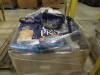(LOT) CONTENTS OF RACKING, CAT LITTER, JIB, SAND, FORK EXTENSIONS, BOLTS, TABLES, PLASTIC ETC.