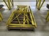 (LOT) CONTENTS OF RACKING, CAT LITTER, JIB, SAND, FORK EXTENSIONS, BOLTS, TABLES, PLASTIC ETC. - 4