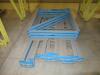 (LOT) CONTENTS OF RACKING, CAT LITTER, JIB, SAND, FORK EXTENSIONS, BOLTS, TABLES, PLASTIC ETC. - 5