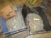 (LOT) CONTENTS OF RACKING, CAT LITTER, JIB, SAND, FORK EXTENSIONS, BOLTS, TABLES, PLASTIC ETC. - 10