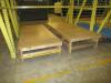 (LOT) CONTENTS OF RACKING, CAT LITTER, JIB, SAND, FORK EXTENSIONS, BOLTS, TABLES, PLASTIC ETC. - 19