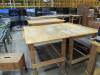 (LOT) ASST'D WOOD WORK TABLES - 2