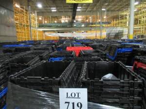 (30) PALLETS OF ASST'D TOTES APPROXIMATELY 1,600 WITH LIDS